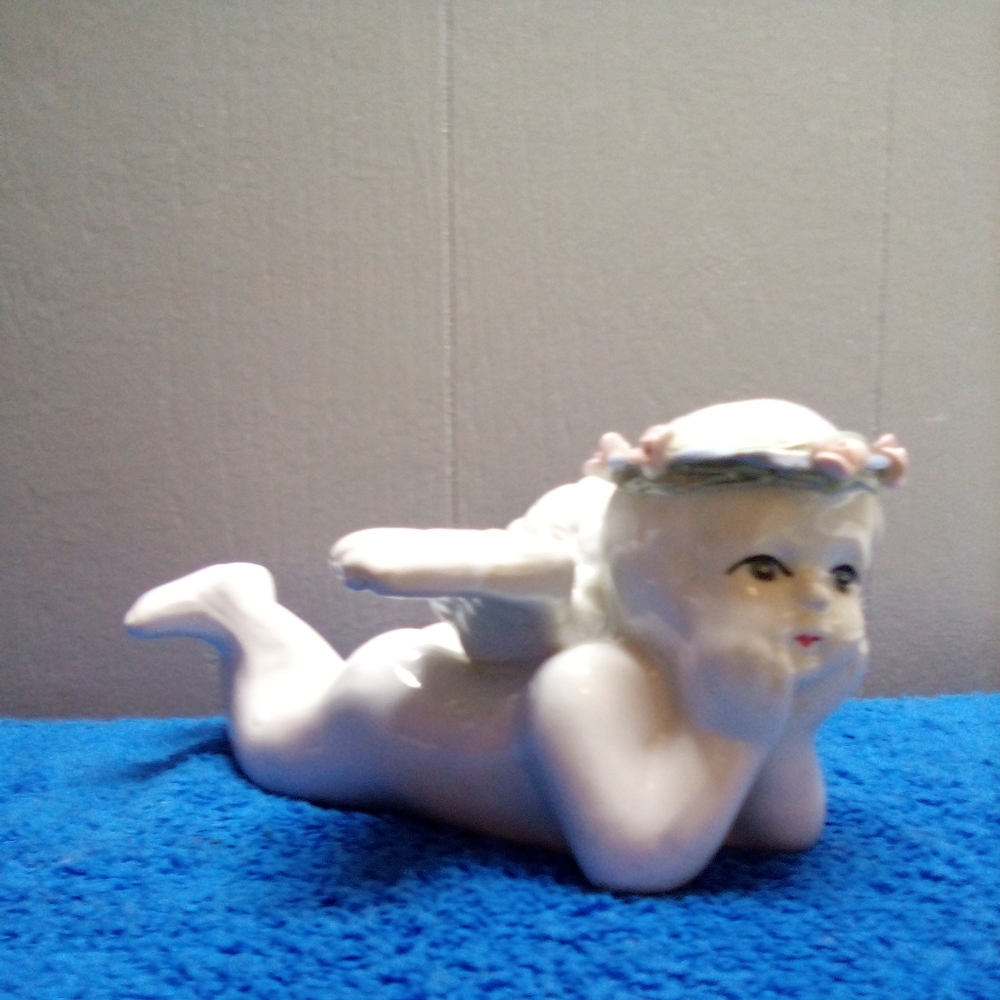 Ceramic cherub